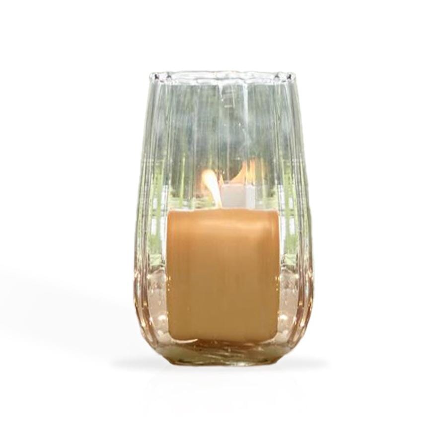 Dalen 22cm Glass Candle Holder  - Clear
