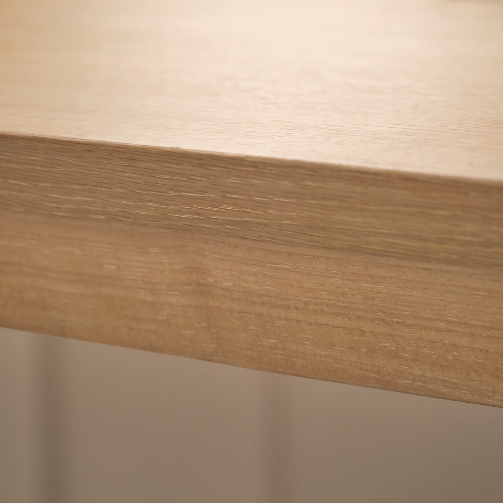 Sabina 100cm Rectangular Desk - Whitewash Oak