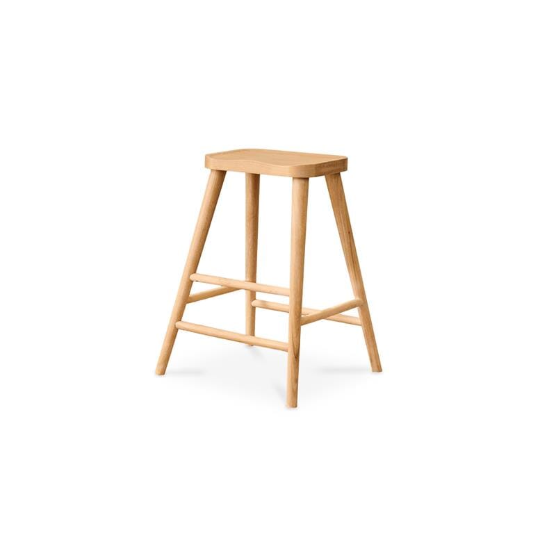 Outlet - Silvester Whitewash Bar Stool