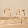Outlet - Silvester Whitewash Bar Stool