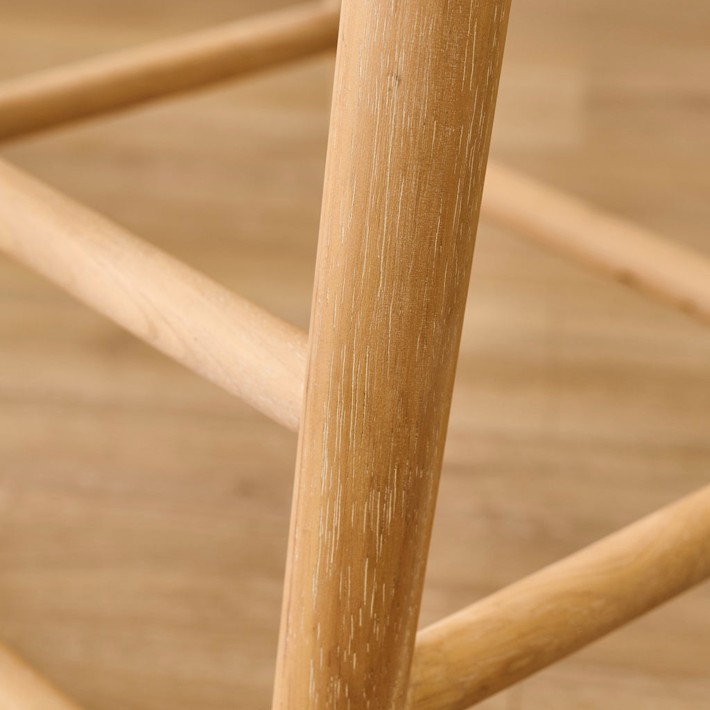 Outlet - Silvester Whitewash Bar Stool