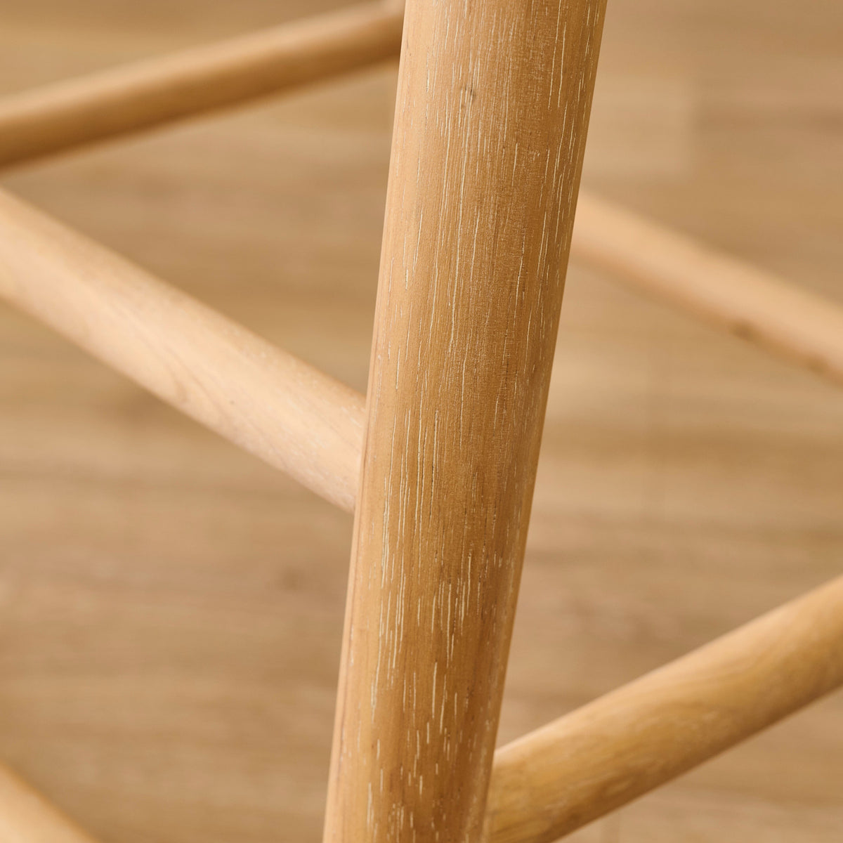 Outlet - Silvester Whitewash Bar Stool