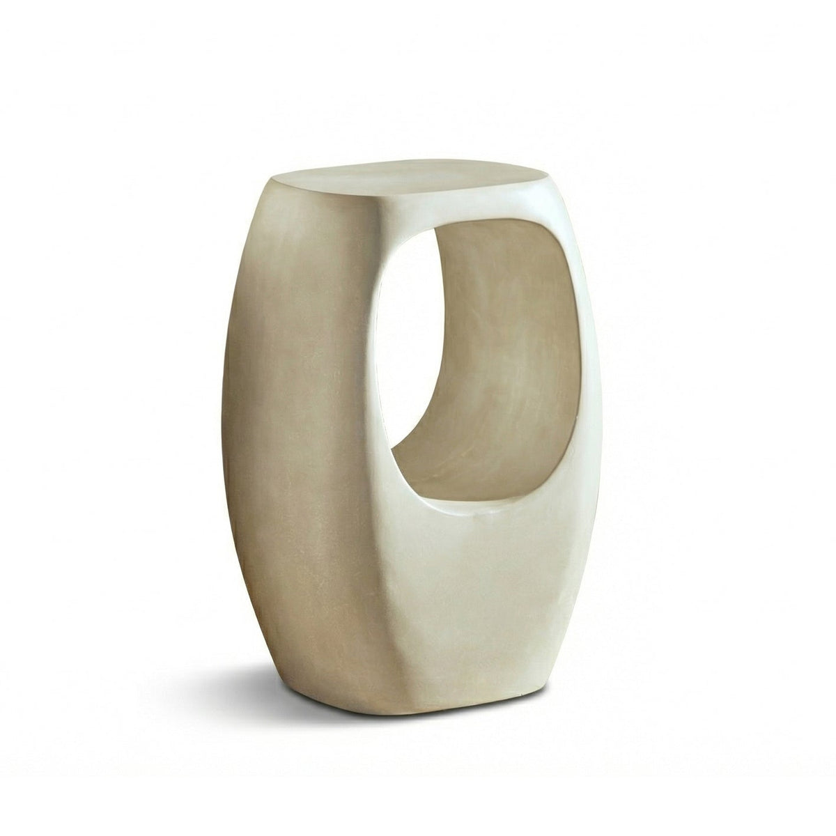 Sohan 32cm Side Table - Sand Concrete