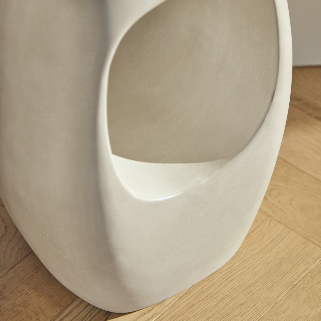 Sohan 32cm Side Table - Sand Concrete