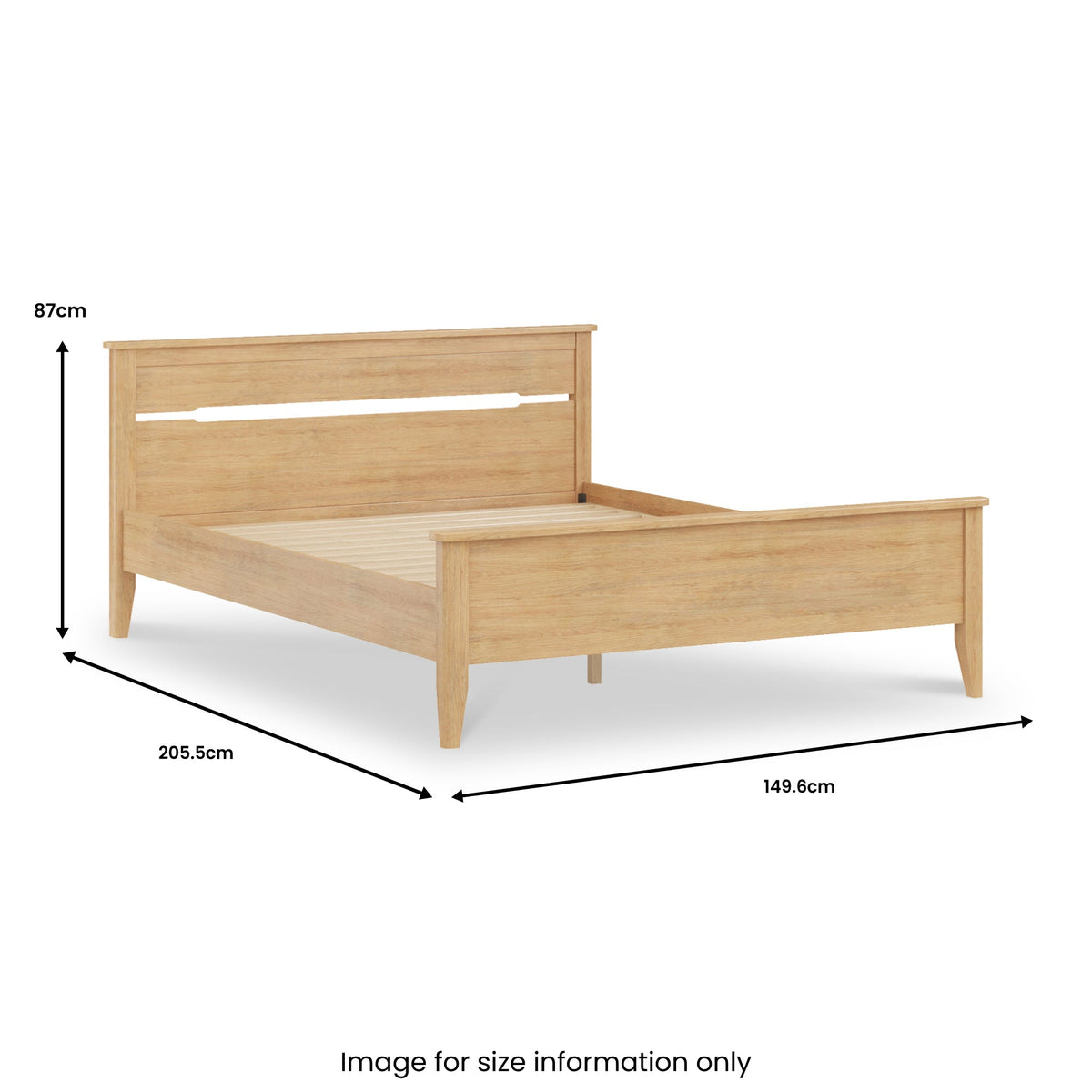 Camdale Oak Bed Frame