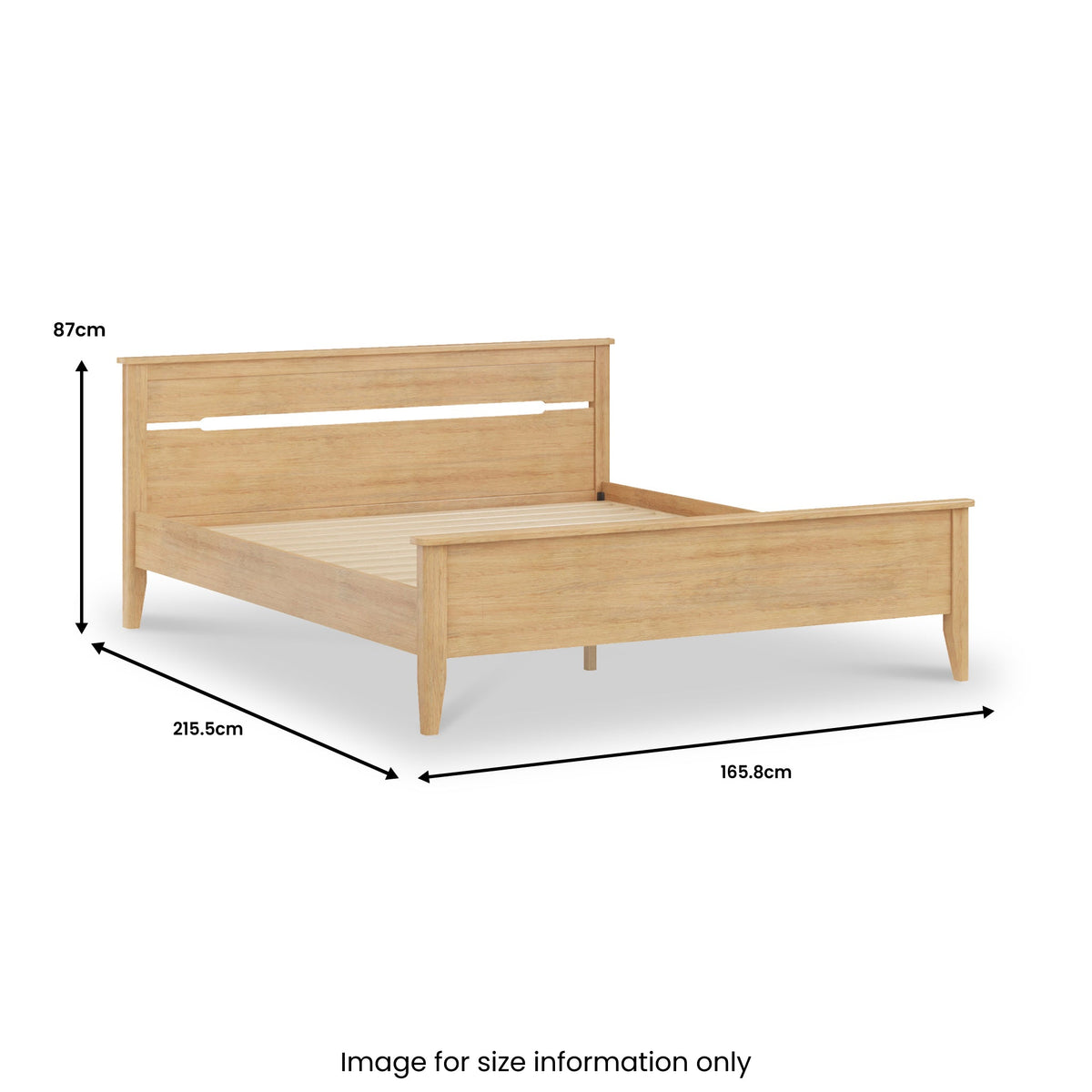 Camdale Oak Bed Frame
