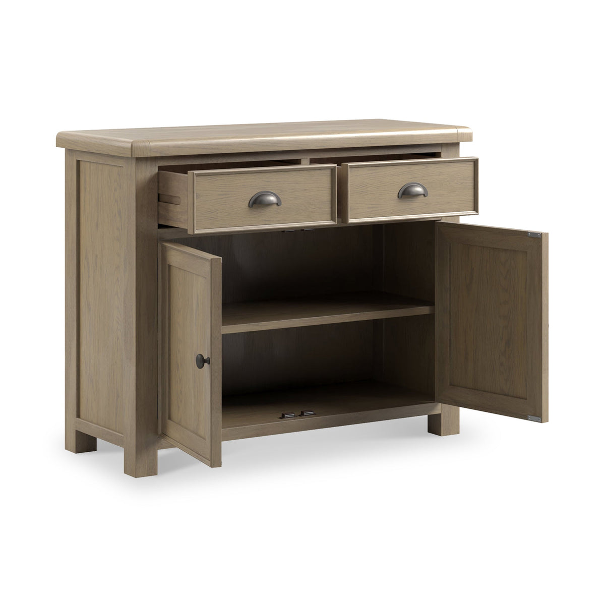 Taunton Smoked Oak Small Sideboard