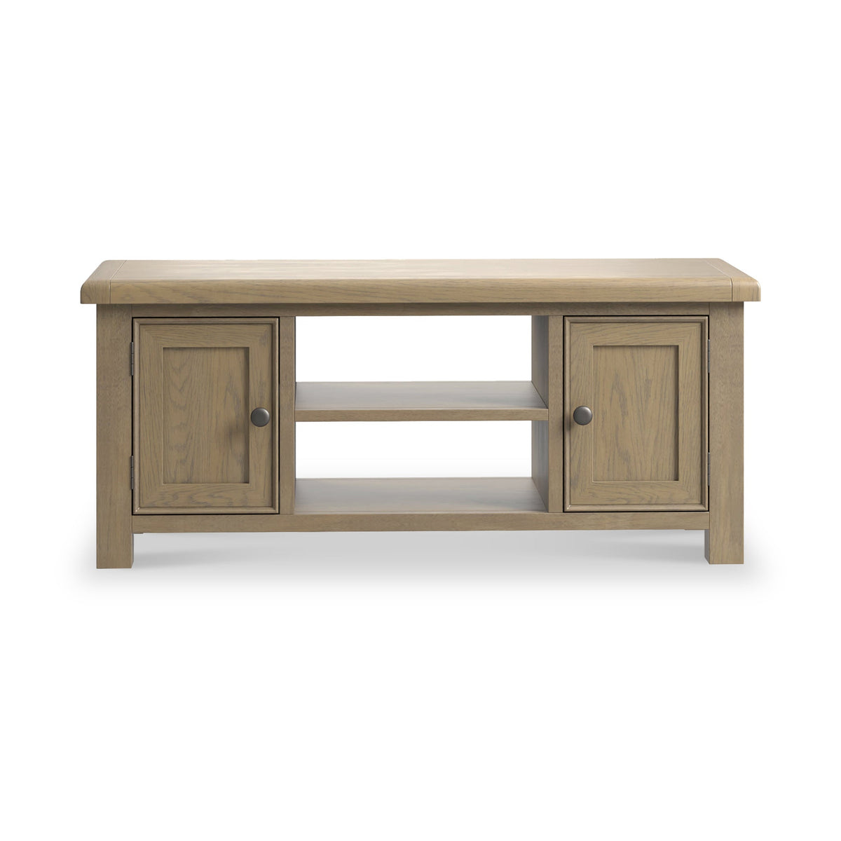 Taunton Smoked Oak 115cm Wide TV Unit
