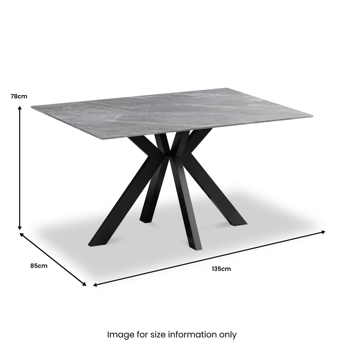 Valmere Ceramic Dining Table