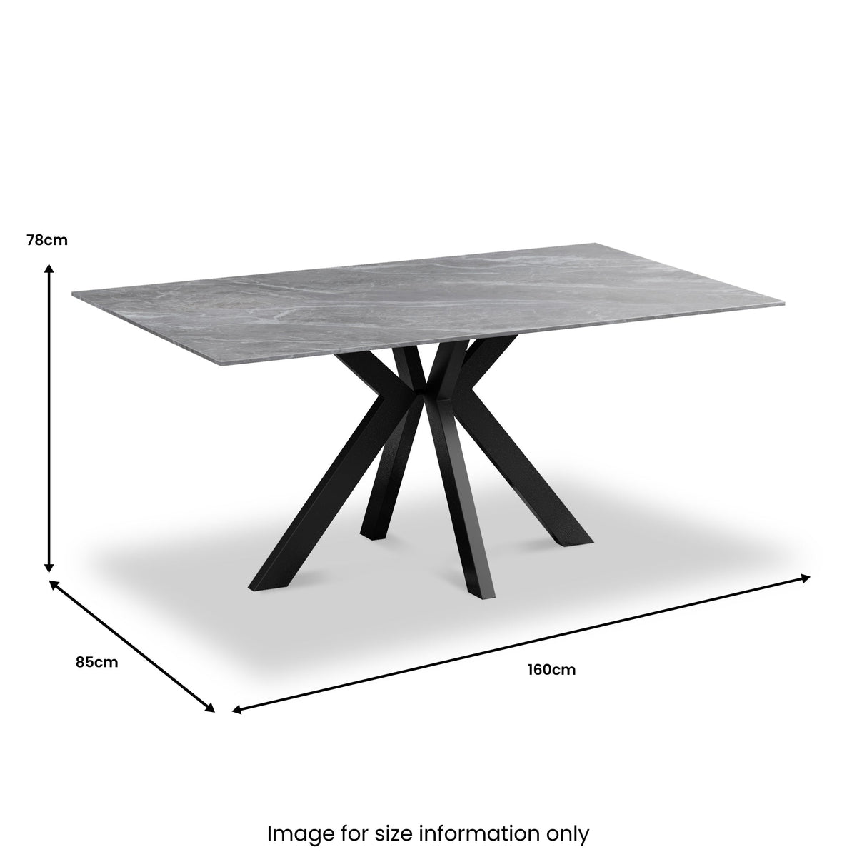 Valmere Ceramic Dining Table