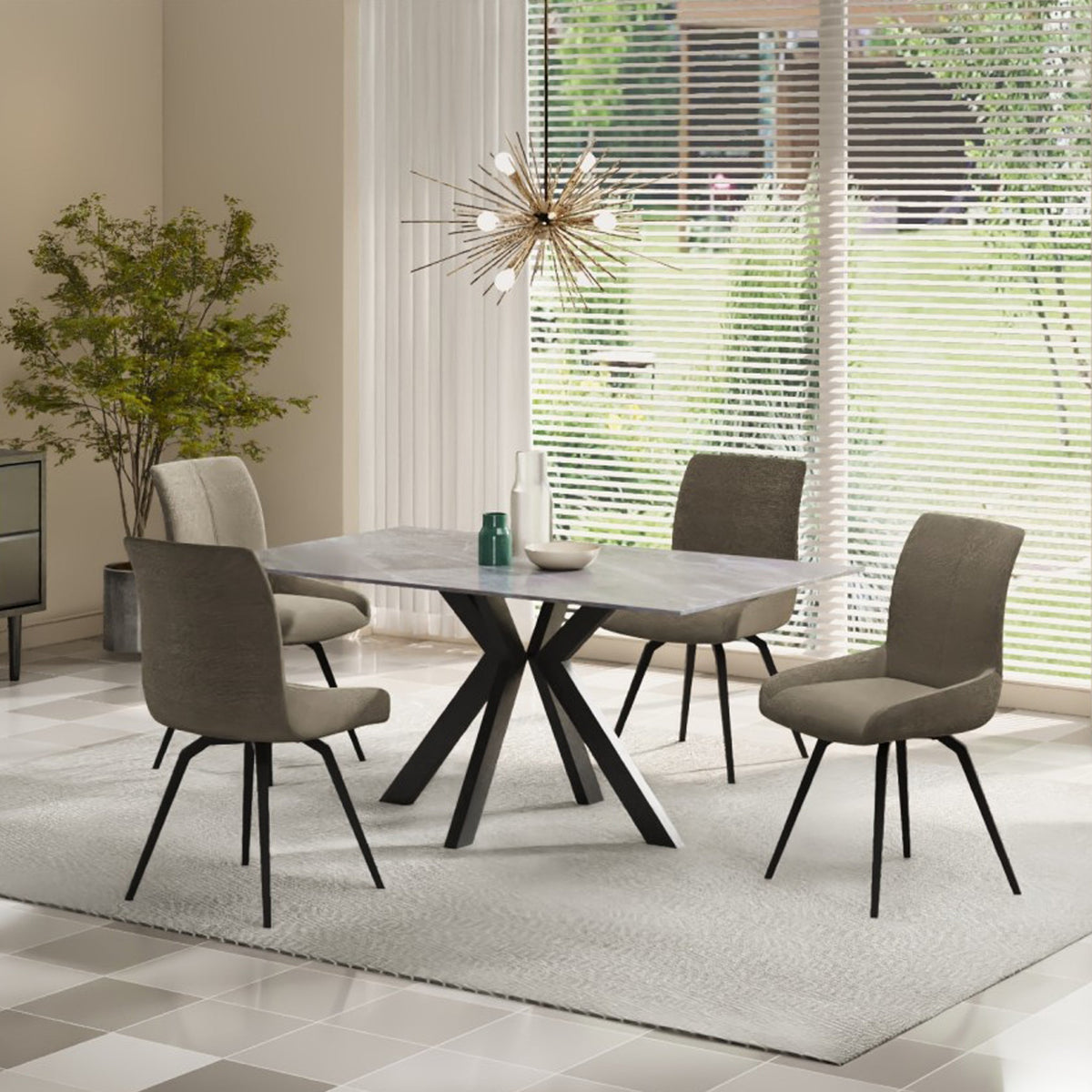 Arvell Ceramic Dining Table