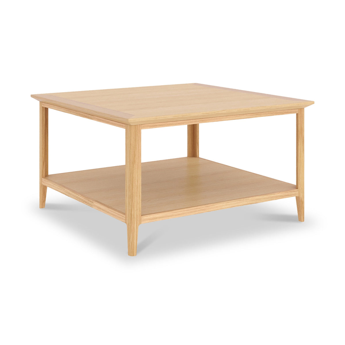 Towan Square Coffee Table With Shelf
