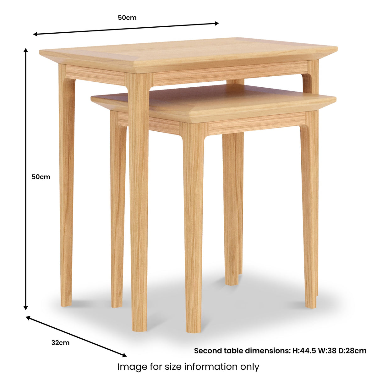 Towan Nest of 2 Tables