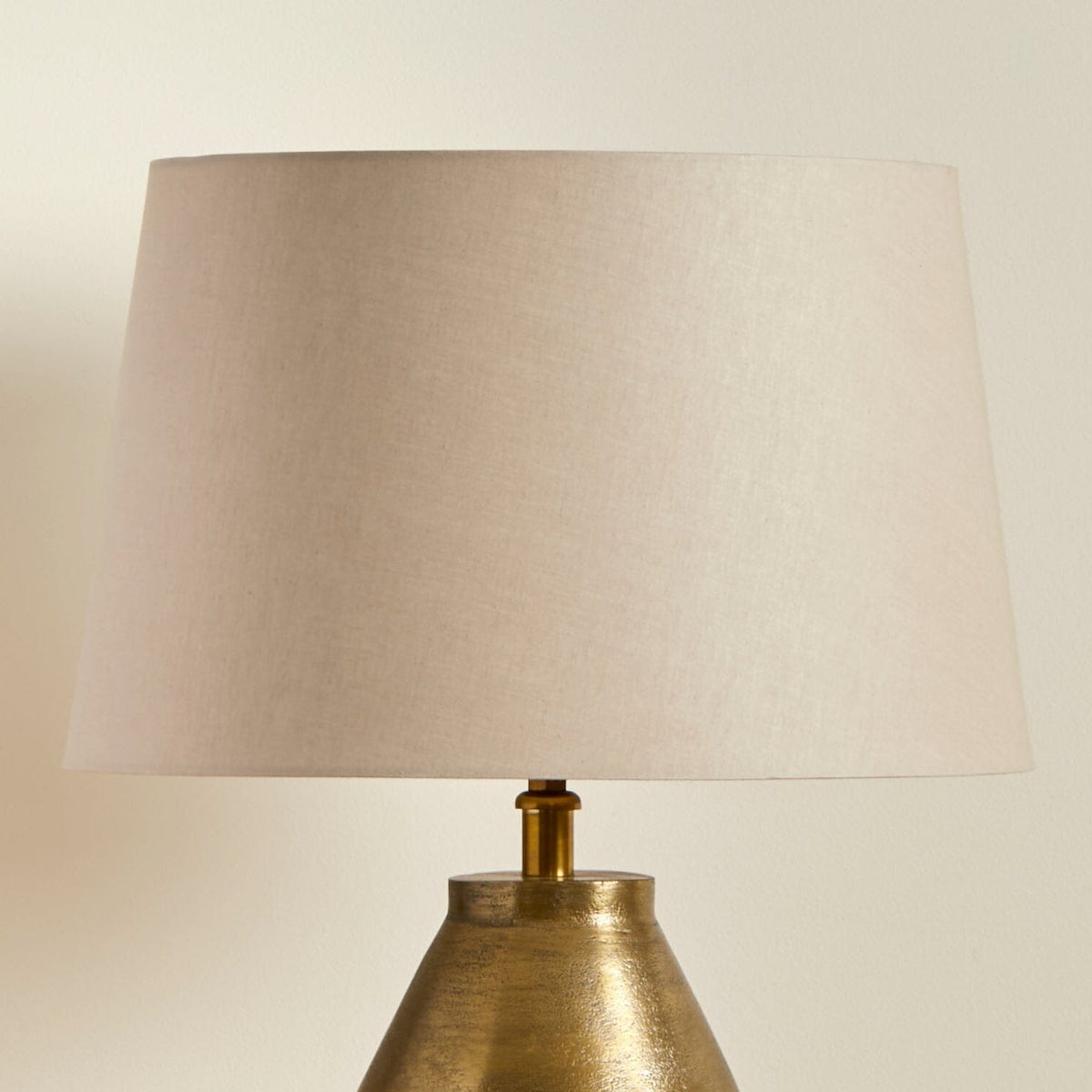 Coningsby Cotton Taupe Lamp Shade - 30cm