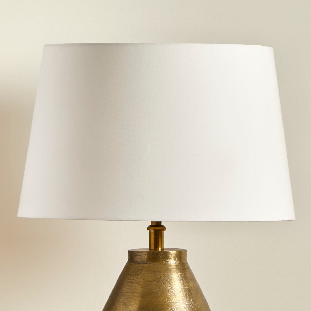 Coningsby Cotton White Lamp Shade - 30cm