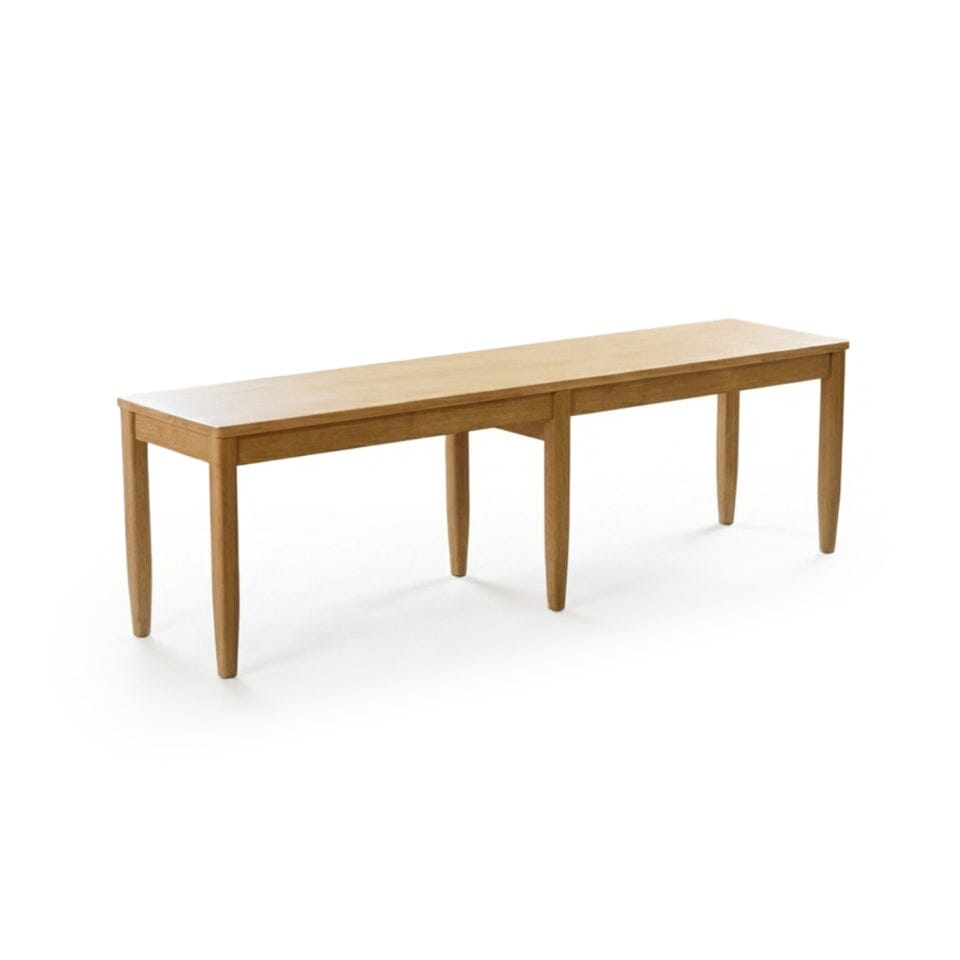 Noah Whitewash Oak Extending Dining Table Set - 6 Seater - Tilly Whitewash Oak Woven Benches