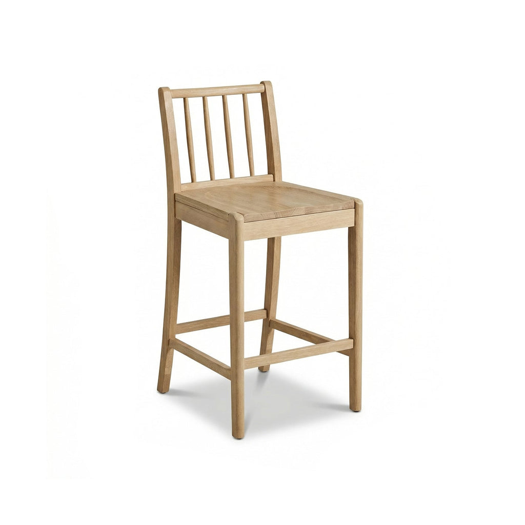 Tilly Bar Stool - Whitewash Oak