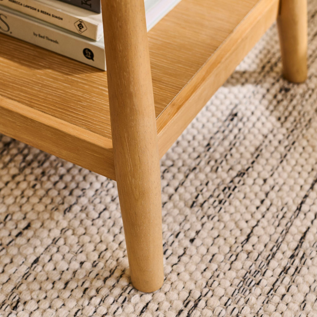 Tilly 100cm Rectangular Coffee Table - Whitewash Oak