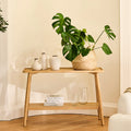 Tilly 110cm Console Table - Whitewash Oak