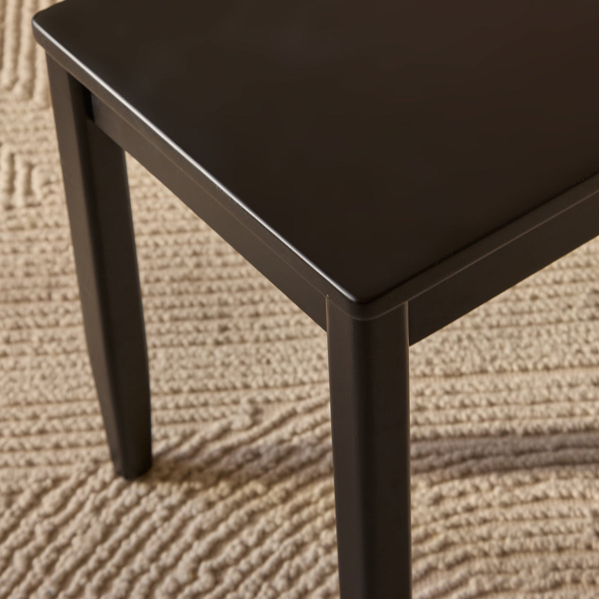 Tilly 150cm Wooden Bench - Black Oak