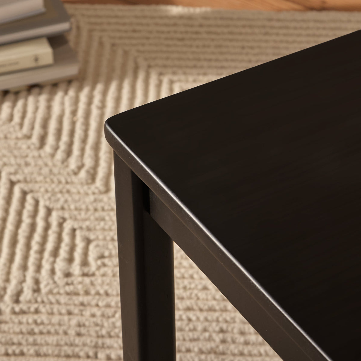 Tilly 150cm Wooden Bench - Black Oak