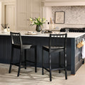 Tilly Bar Stool - Black Oak