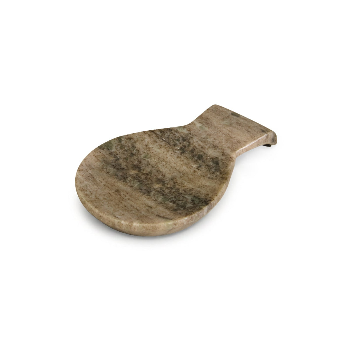 Tiree 15cm Spoon Rest - Beige Marble