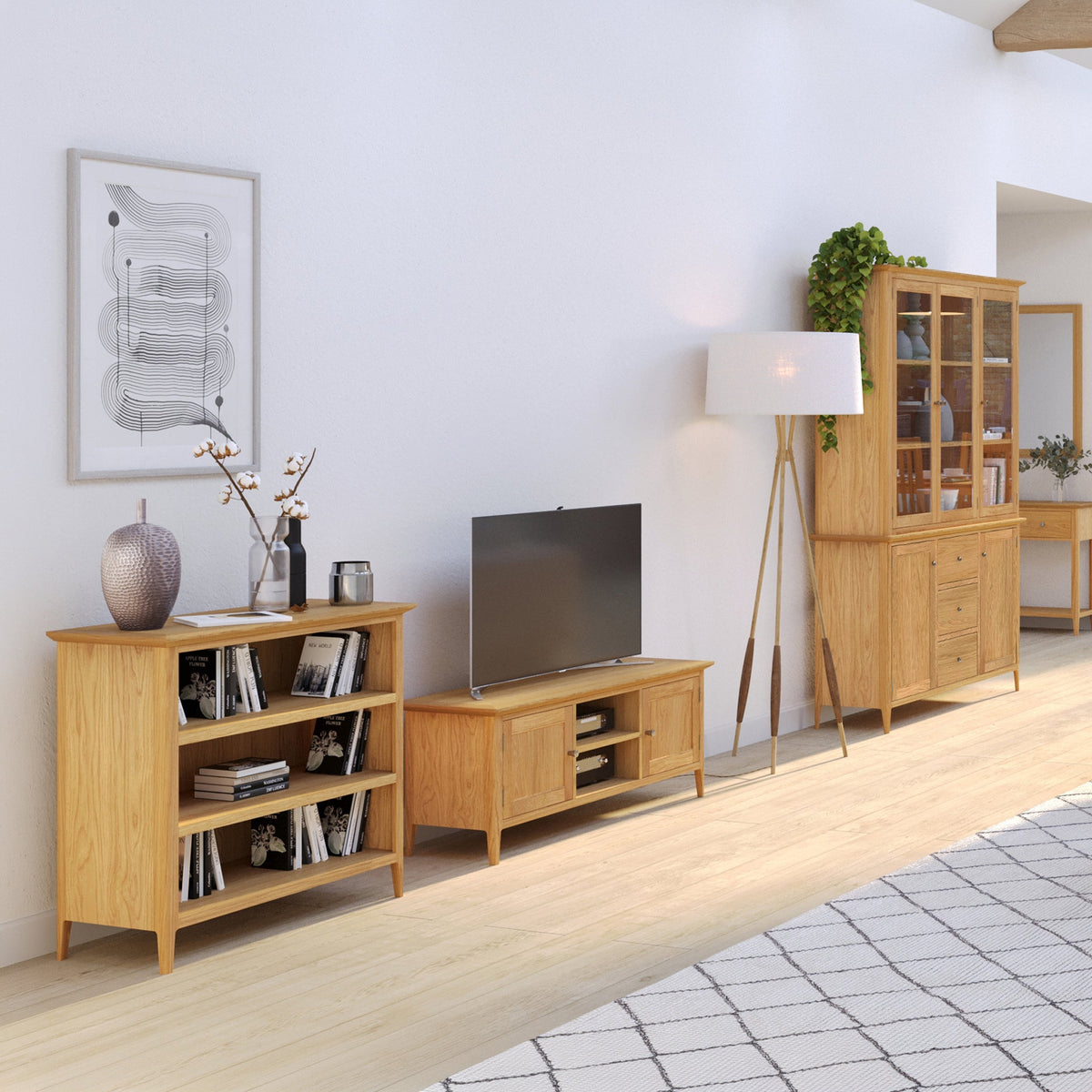 Towan Low Bookcase