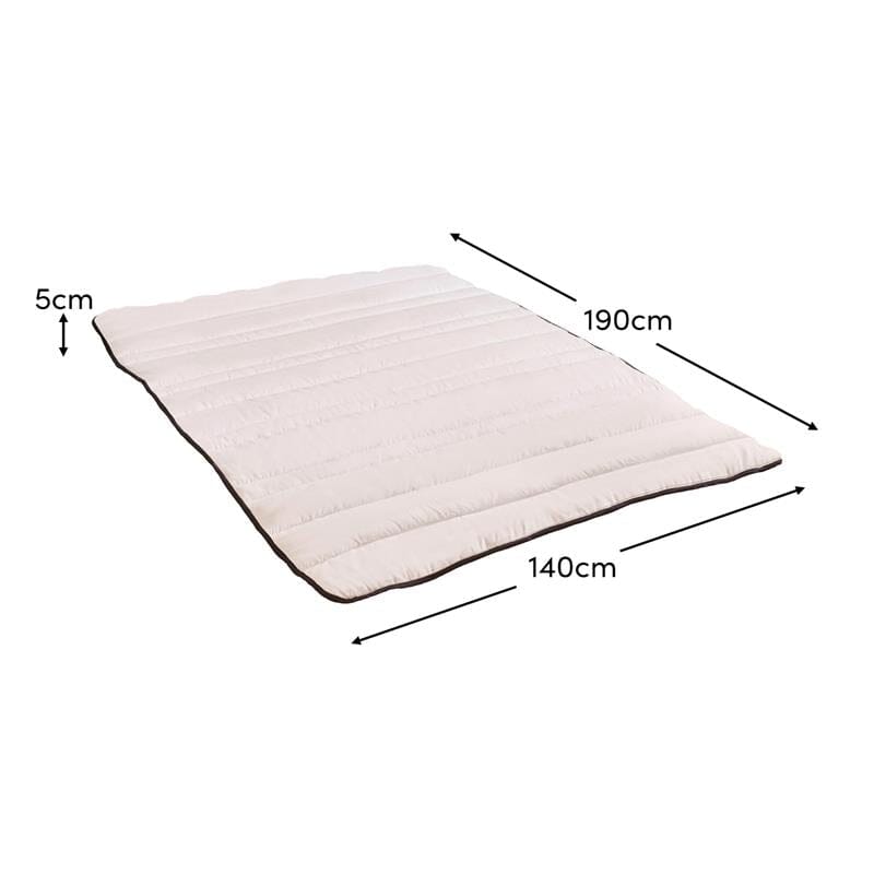 Outlet - Una Double Sofa Bed Topper - White