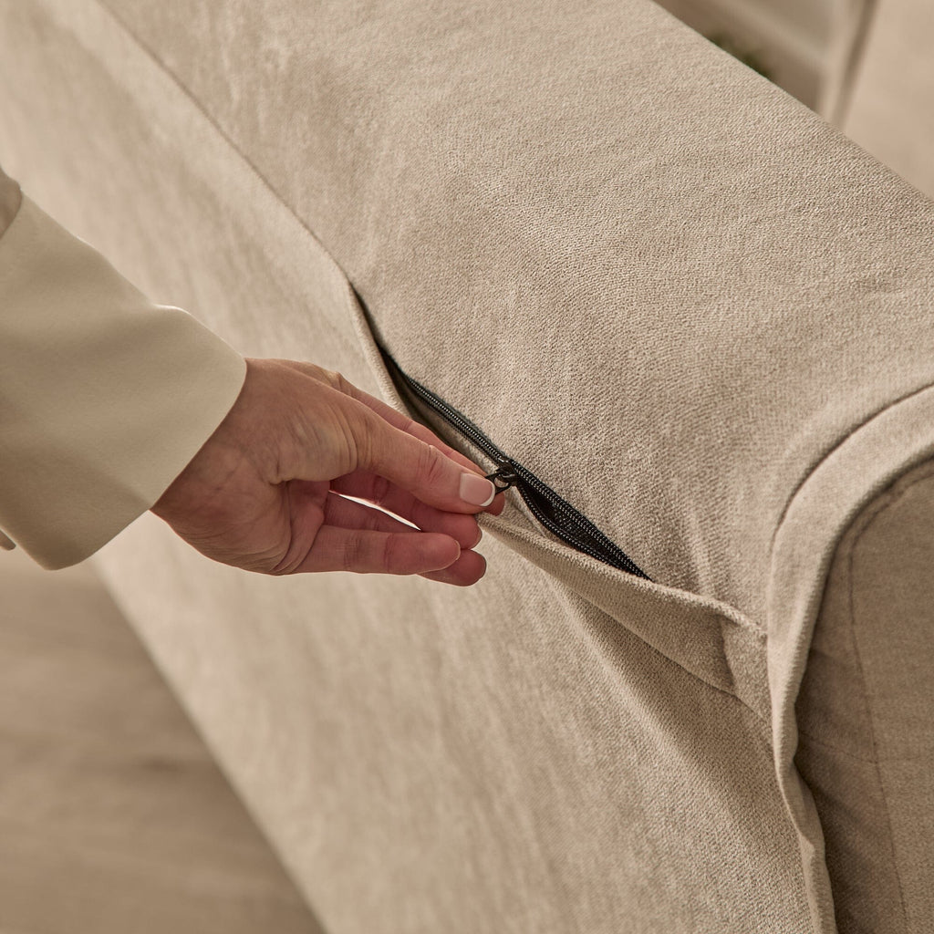 Outlet - Una Single Sofa Bed - Soft Beige