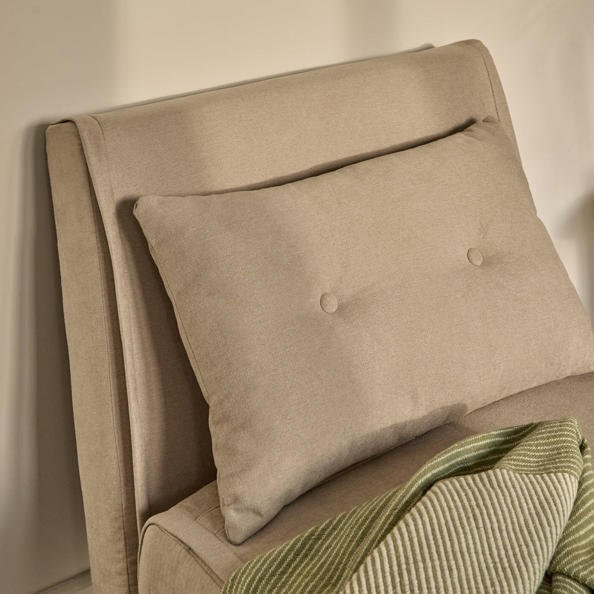 Outlet - Una Single Sofa Bed - Soft Beige