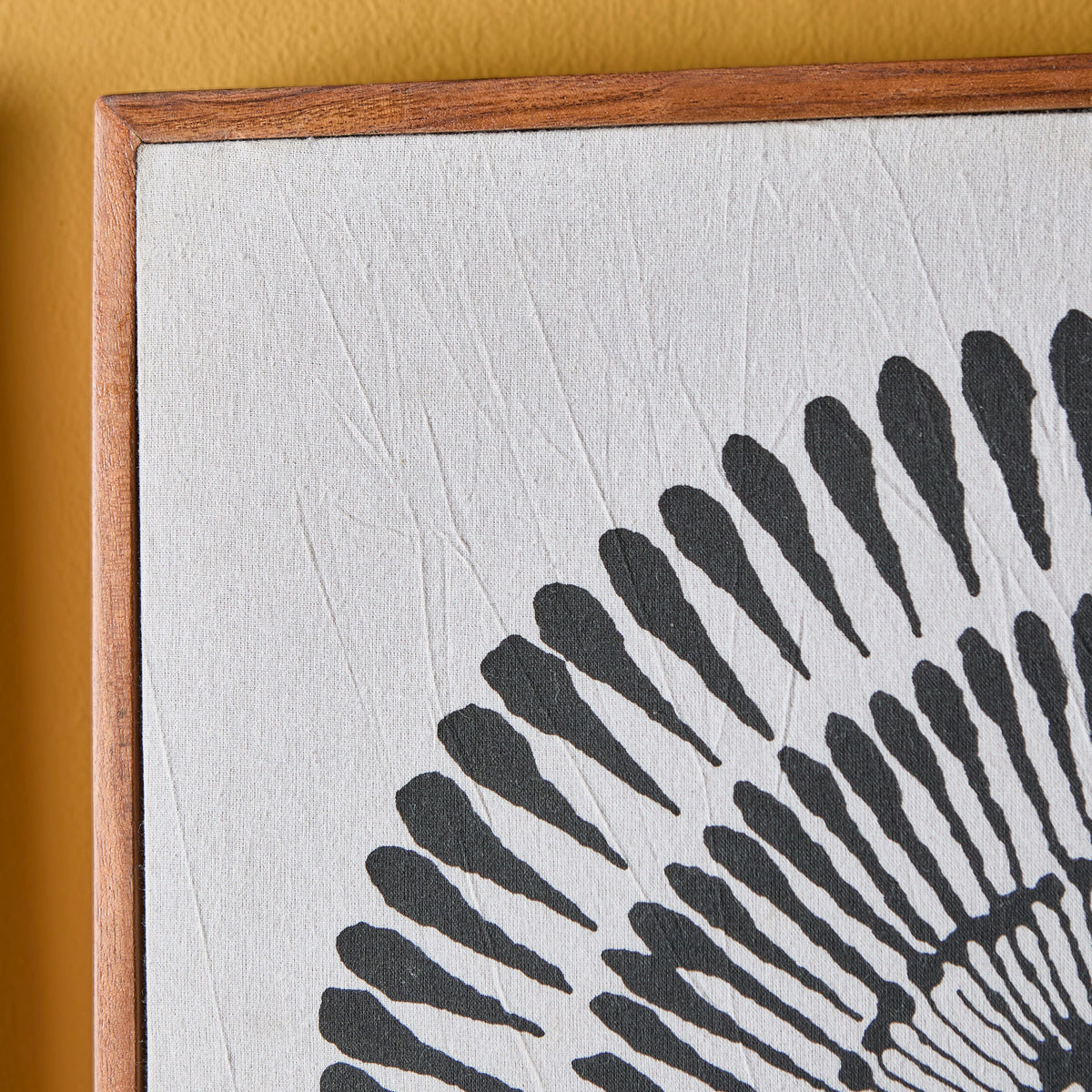 Umari 50x50cm Wall Art - Circle Print on Cotton - III