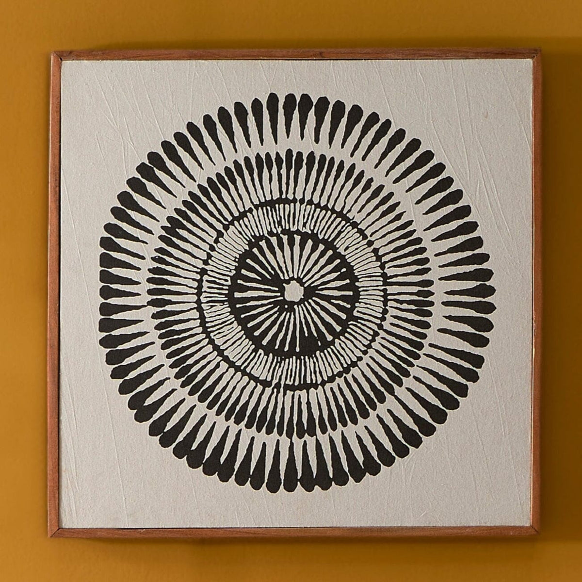 Umari 50x50cm Wall Art - Circle Print on Cotton - III