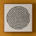 Umari 50x50cm Wall Art - Circle Print on Cotton I