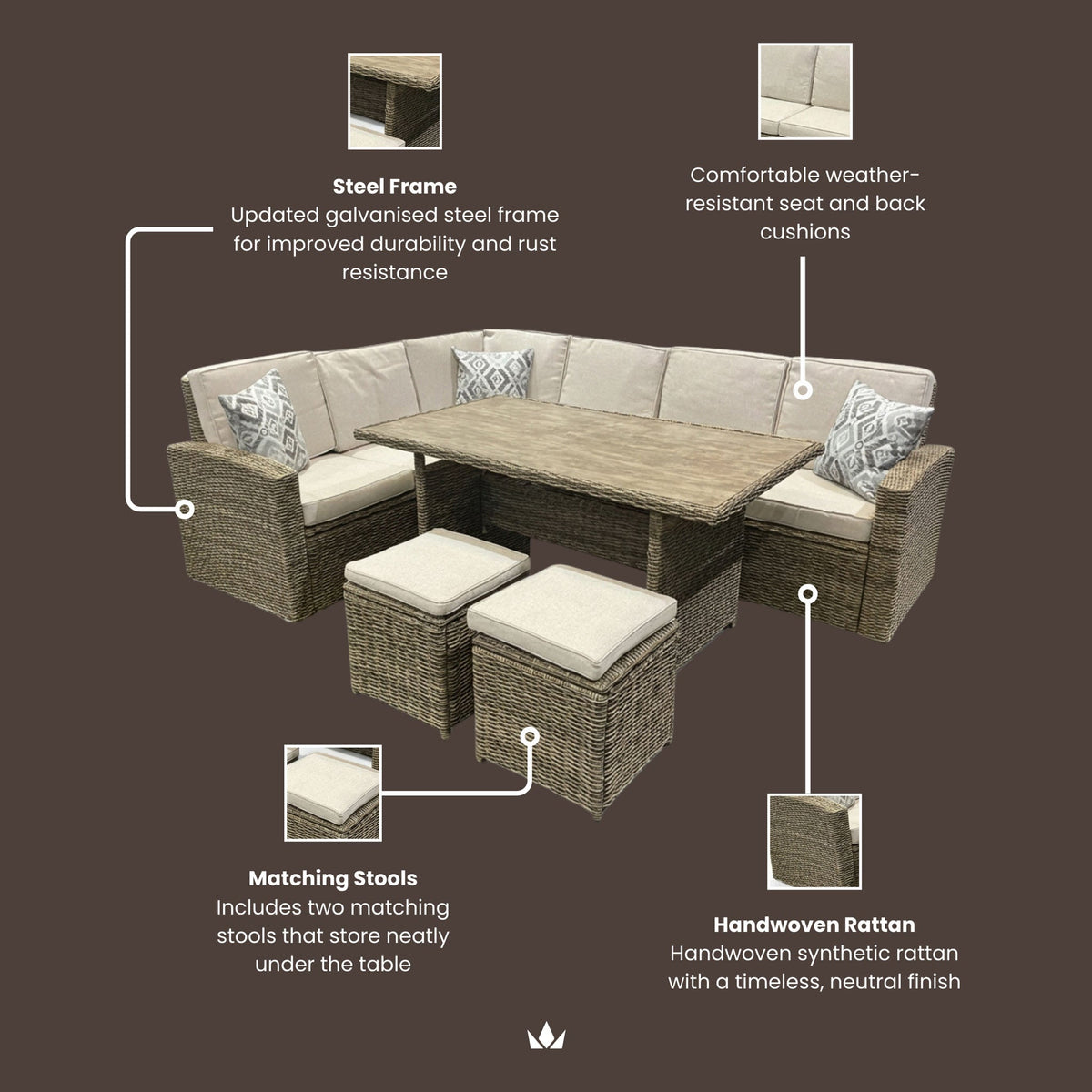 Wentworth Corner Lounge Set
