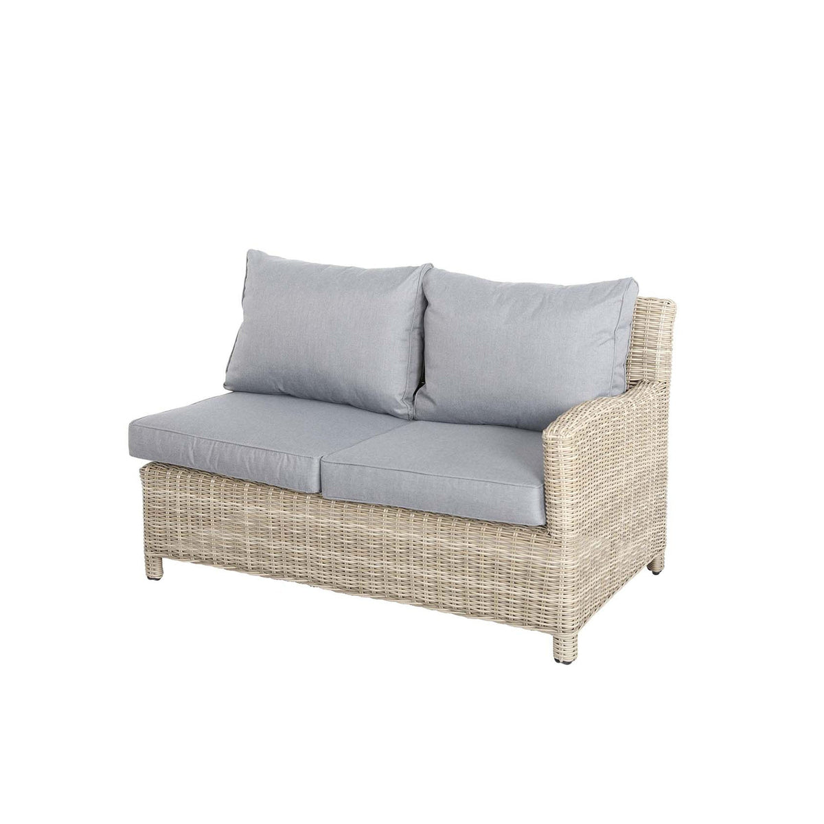 Wentworth 170cm Fire Pit Dine or Lounge Rattan Set with Bench