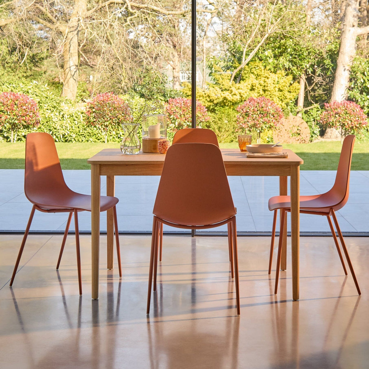 Outlet - Paul Whitewash Extending Dining Table