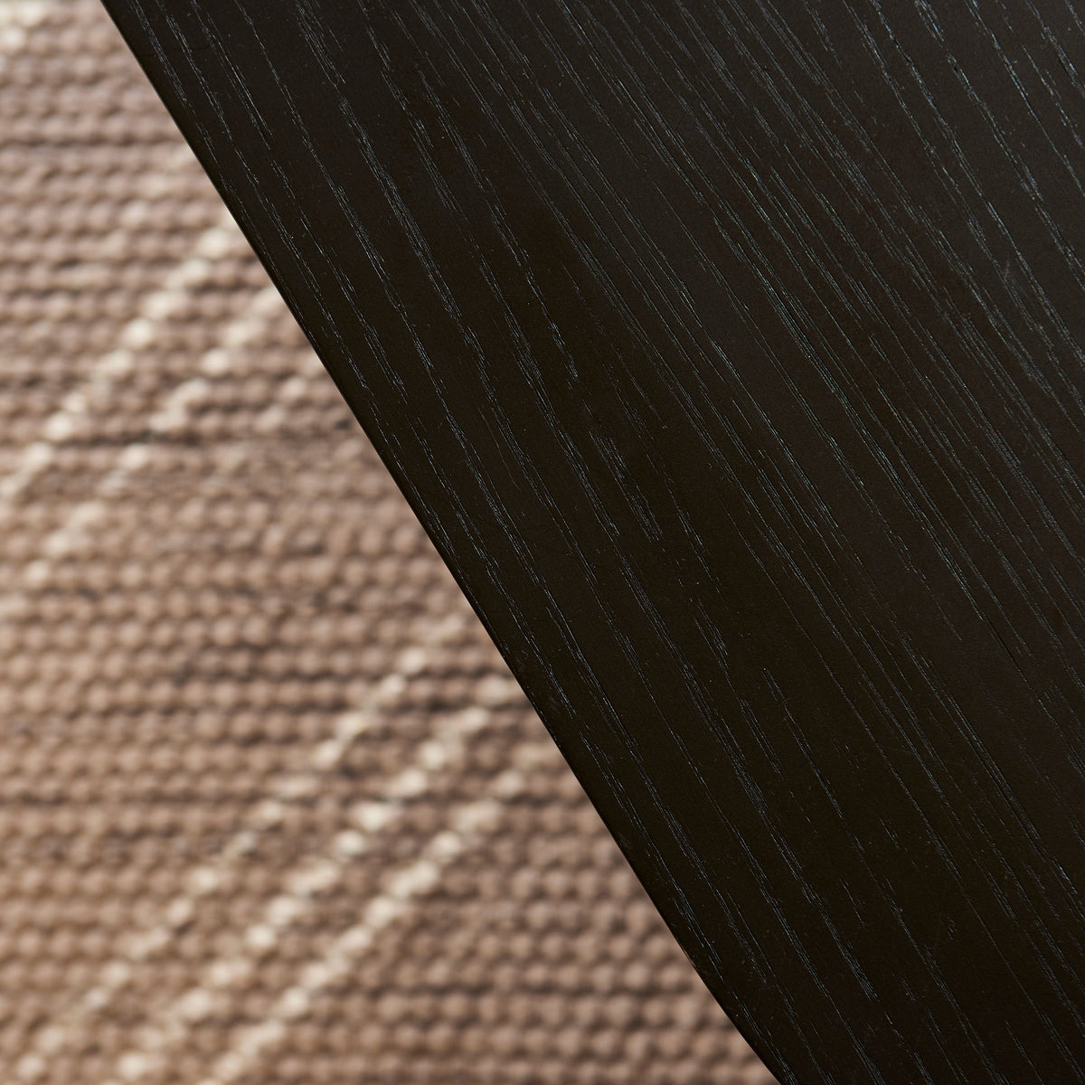 Outlet - Willow Black Oval Coffee Table