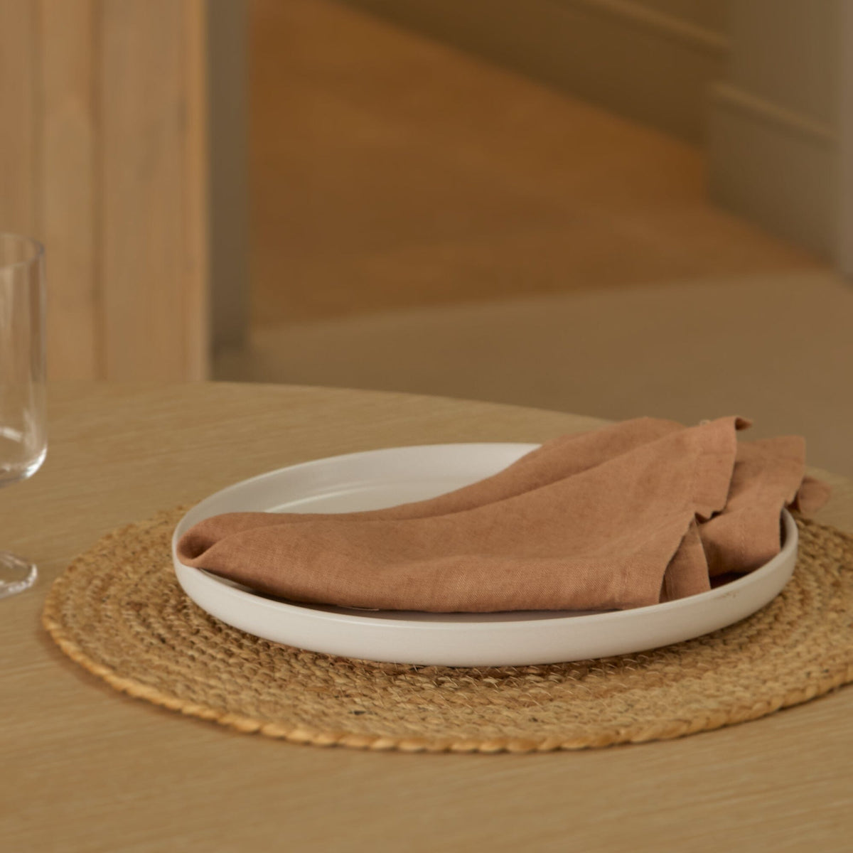 Willow Whitewash Oval Dining Table