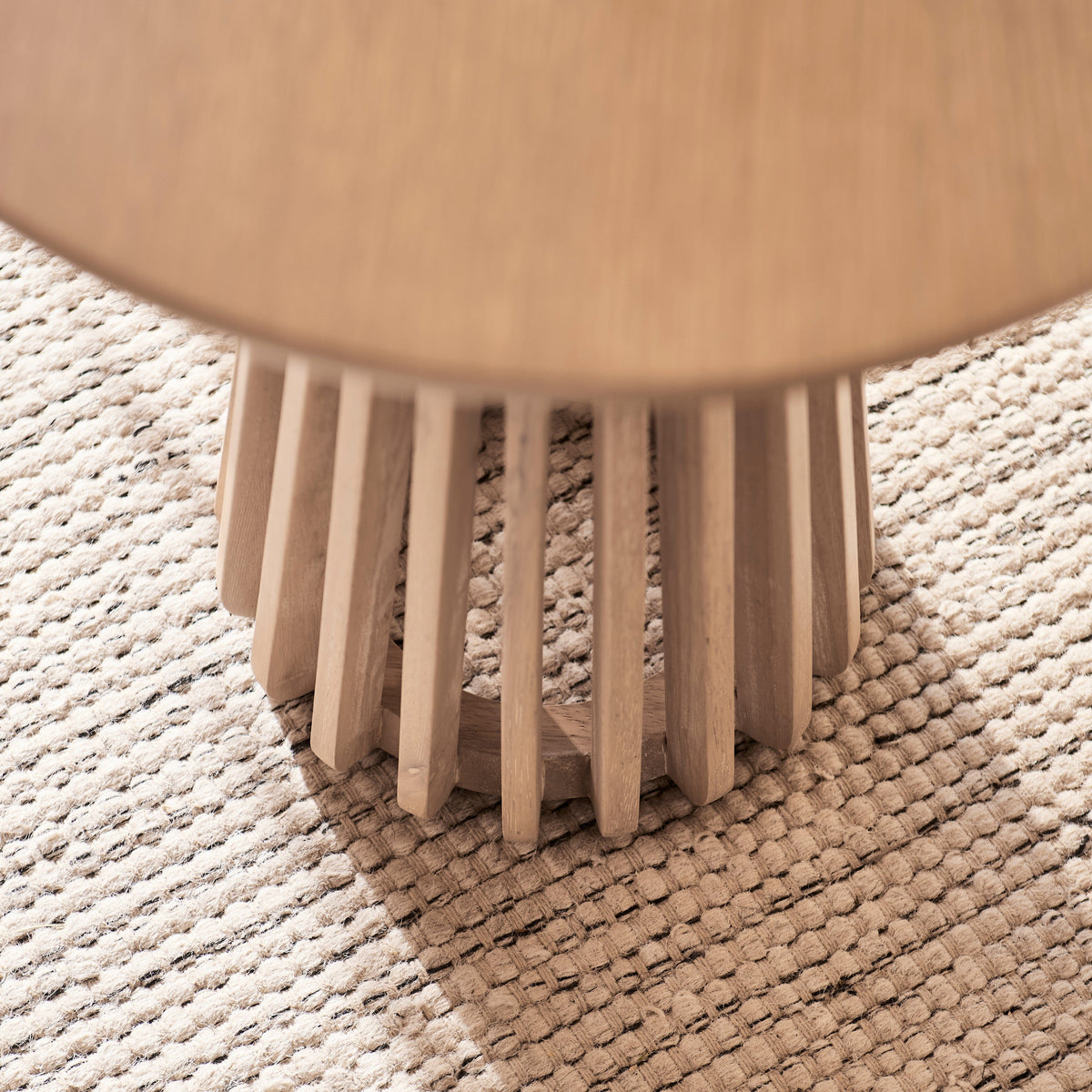 Willow Side Table - Whitewash Oak