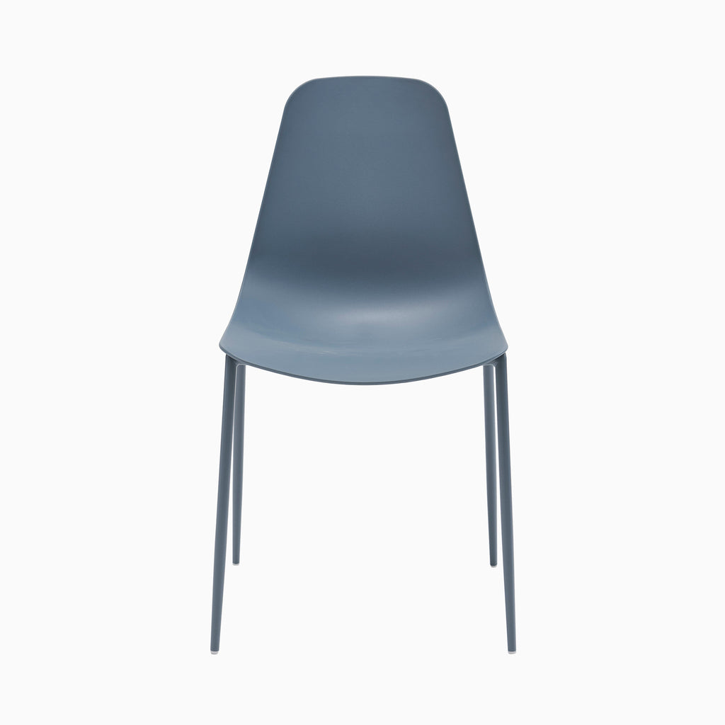 Wren Denim Blue Garden Chairs - Set of 2