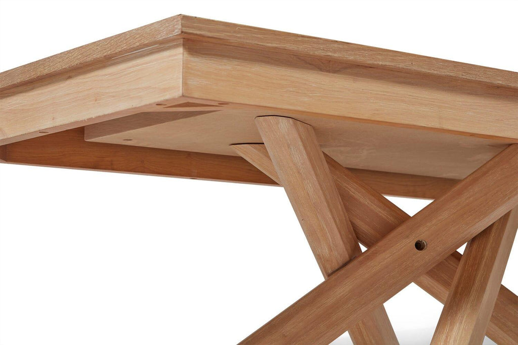 Amelia Whitewash Oak Coffee Table