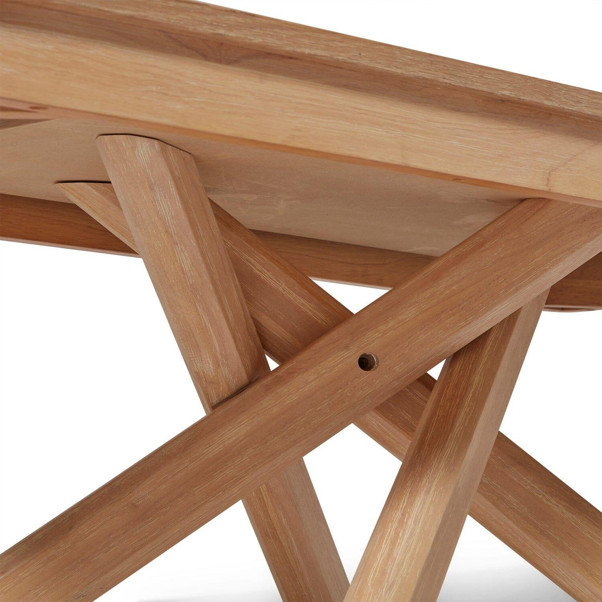 Amelia Whitewash Oak Coffee Table