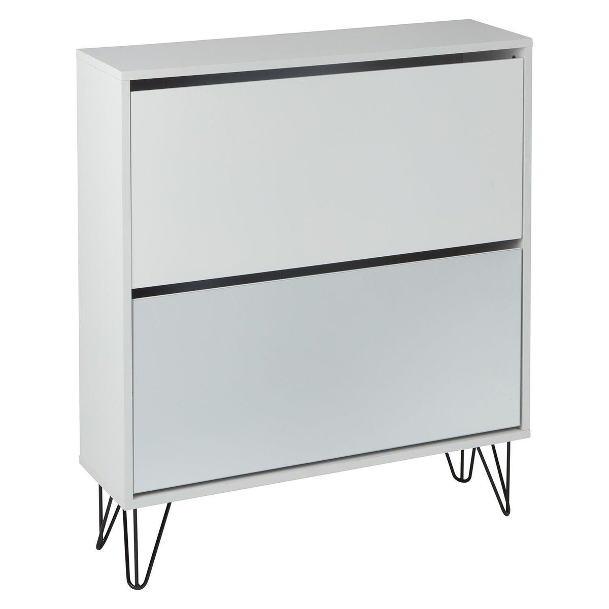 Anderson Shoe Cabinet - 2 Door - White