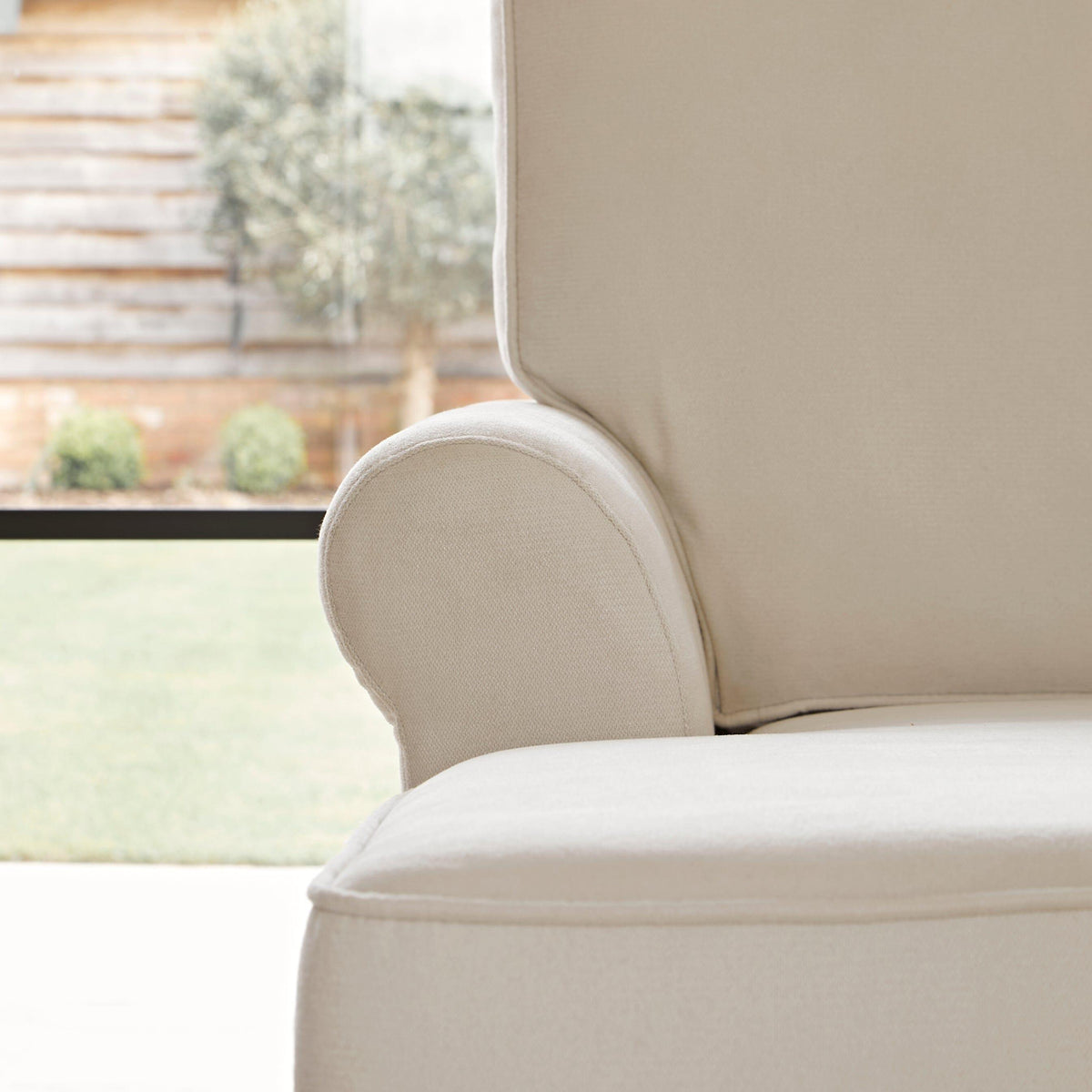 Annabelle Chaise Corner Sofa - Natural Ivory