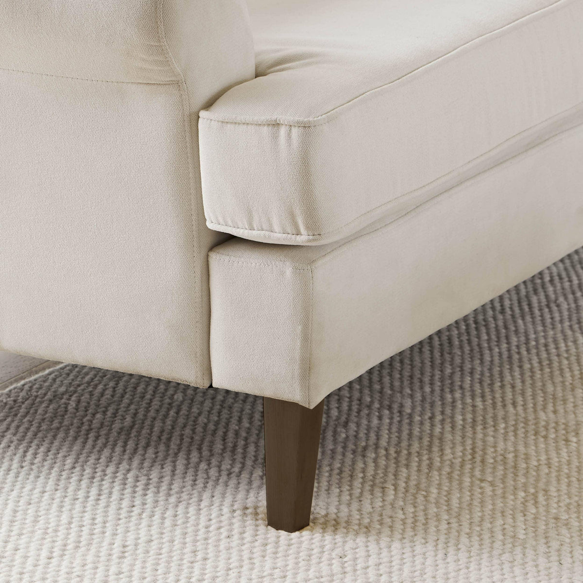 OUTLET - Annabelle Chaise Corner Sofa - Natural Ivory