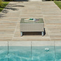 Outlet - Aria Rattan Garden Coffee Table - Light Grey