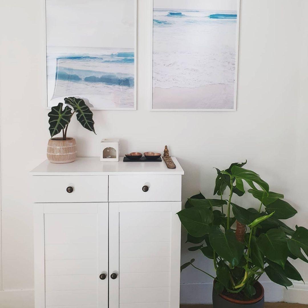 Ascot Shoe Cabinet - White Storage Cupboard