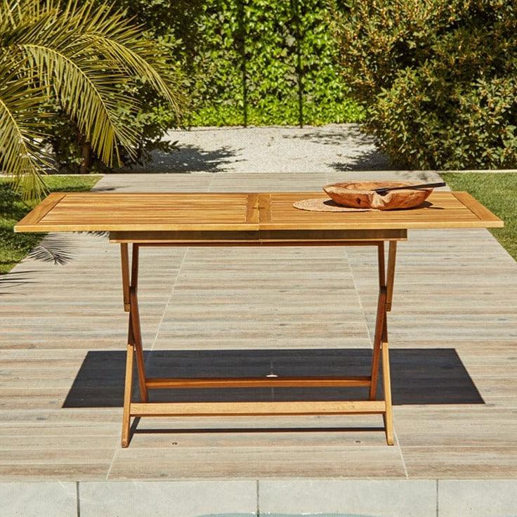 Ashby 4 Seater Wooden Garden Dining Set - 120cm
