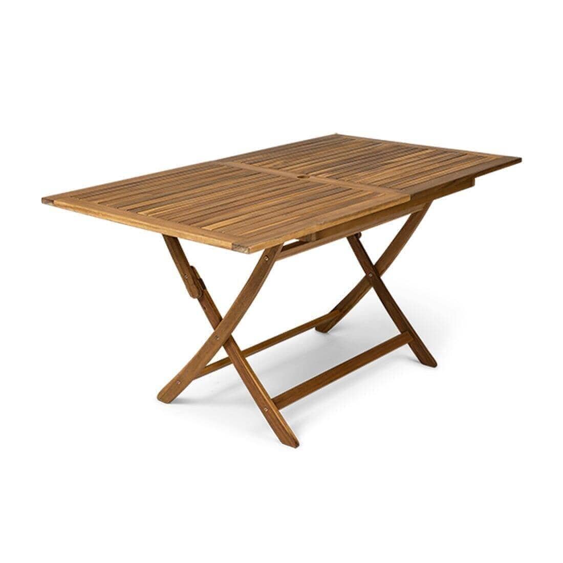 Ashby 6 Seater Wooden Rectangular Garden Dining Set - 150cm